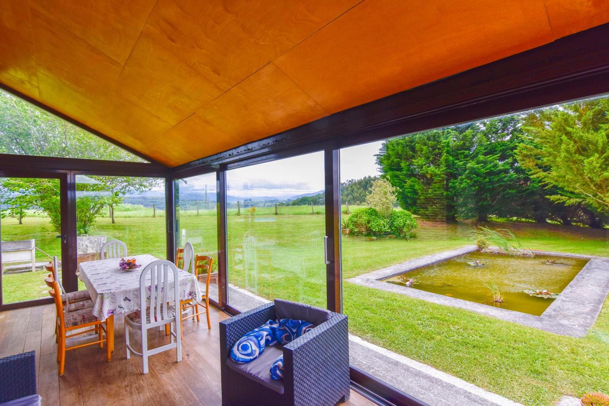 Casa con gran jardín y piscina en Cabarceno Vila Villanueva  Exterior foto